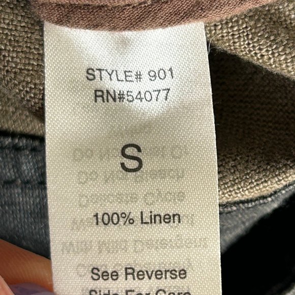 Cabi #901 Waxed Linen Moto Jacket Size Small - Picture 9 of 9